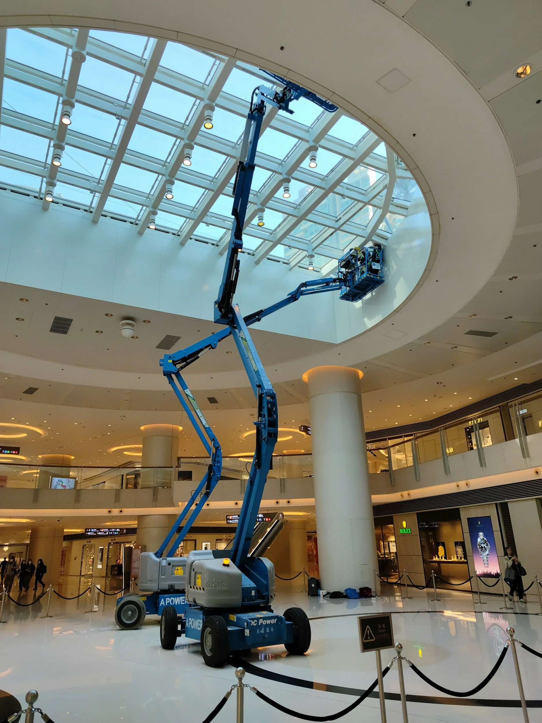 Boom Lift Painting